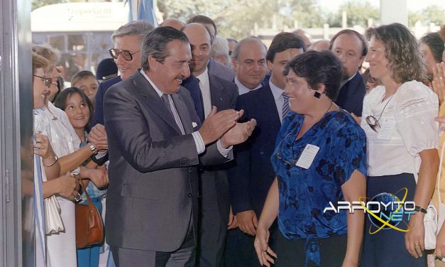 Historia: Alfonsín en Arroyito