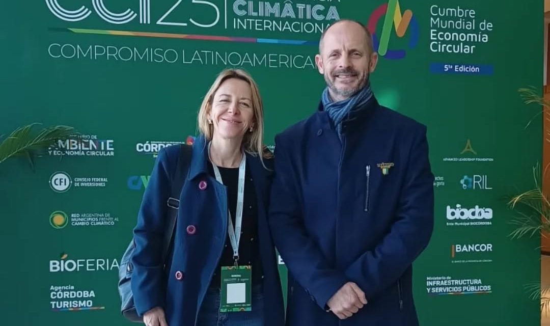 Tránsito presente en la primera Conferencia Climática Internacional y 5° Cumbre Mundial de Economía Circular