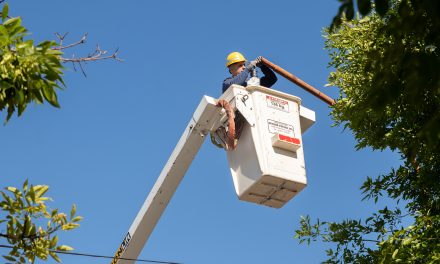 La CESPAL continúa mejorando la iluminación en el sector Sur de Arroyito