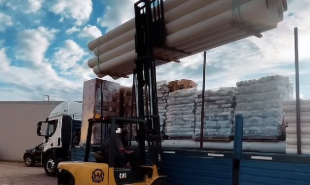 La empresa Electricidad MARCHISIO SRL dio inicio a las obras de red cloacal en Arroyito